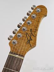 Addictone Custom Guitars Arena Roasted Flame Maple Neck!! -Candy Apple Red- 2022USED!!_5