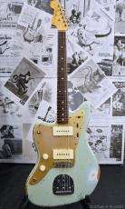Fender Custom Shop MBS 1962 Jazzmaster Heavy Relic Left-Handed!! -Sonic Blue- by Jason Smith 2012USED!!_2