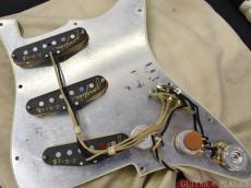 Fender Custom Shop MBS Michael Landau 1963 Stratocaster Relic Left-Handed!! -Fiesta Red over 3 Color Sunburst-_10