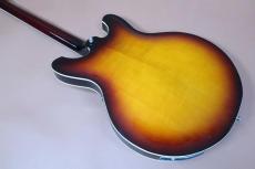 YAMAHA SA-35T Cherry / Maple Arched top and Maple Arched back and Side・Maple Set neck・Rosewood Fingerboard・Roller Bridge・2-Pickup 1Vo and 1tone and Balancer・Original Tremoro Unit【With Original Hard Case】1968_7