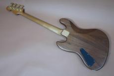 Moon J-J WAL-B-ACT / Gold Hardware・Walnut oil wax finish・Neck Maple on Ebony・Bartolini 9V HC Pickup・Controls Front Vo Rear Vo・Bartolini TBT Bass and Treble EQ【With Original Soft Case】1990年代製_3