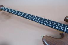 Moon J-J WAL-B-ACT / Gold Hardware・Walnut oil wax finish・Neck Maple on Ebony・Bartolini 9V HC Pickup・Controls Front Vo Rear Vo・Bartolini TBT Bass and Treble EQ【With Original Soft Case】1990年代製_6