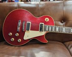 Gibson 1976 Les Paul Deluxe Reissue Red Sparkle Top VOS #CS602040 [4.08kg]_3