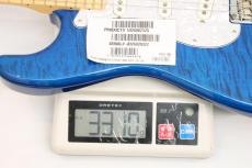 Fender FSR Made in Japan Hybrid II Stratocaster, Maple Fingerboard, Sapphire Blue Transparent_11