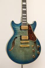Ibanez AM93QA JBB(Jet Blue Burst) 【特価】