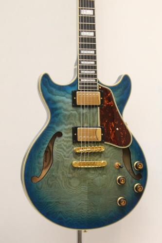 Ibanez AM93QA JBB(Jet Blue Burst) 【特価】