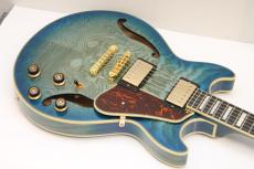 Ibanez AM93QA JBB(Jet Blue Burst) 【特価】_3