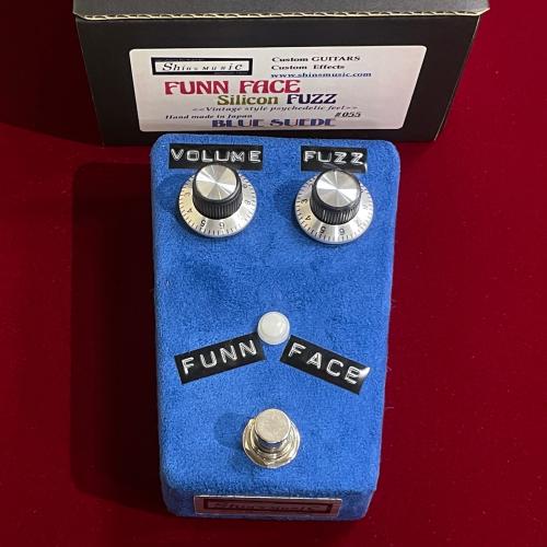 Shin's Music FUNN FACE FUZZ / Blue Suede 【シリコントランジスタ仕様ファズ】