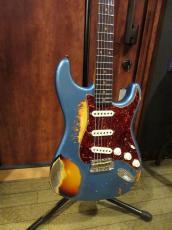 Fender Custom Shop NAMM Limited 1961 Stratocaster Heavy Relic / Lake Placid Blue Over 3 Tone Sunburst_2