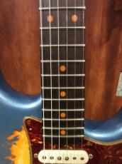 Fender Custom Shop NAMM Limited 1961 Stratocaster Heavy Relic / Lake Placid Blue Over 3 Tone Sunburst_6