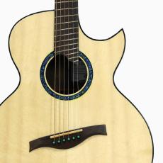 Water Road Guitars 増田 明夫  Deep-Arte Fanned Fret "Bear Claw German Spruce & Figured Brazilian Rosewood" *2023_5
