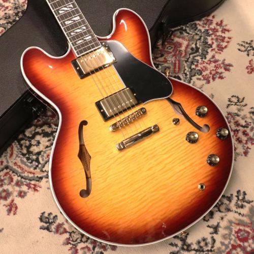 Gibson 【AAA Figured】ES Supreme Bourbon Burst  s/n 222240016[3.76kg]