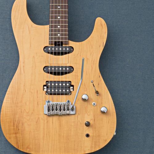 Kz Guitar Works 【10/24～11/3限定販売】Kz Versa SSH9 Hard Rock Maple Top -Natural-【3.58kg】
