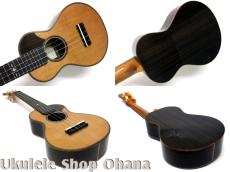 Ancestor's Ukulele [OH392RH/Type3]コンサート ウエスタンレッドシダー/インディアンローズウッド #341_3