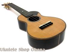 Ancestor's Ukulele [OH392RH/Type3]コンサート ウエスタンレッドシダー/インディアンローズウッド #341_8