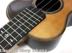 Ancestor's Ukulele [OH392RH/Type3]コンサート ウエスタンレッドシダー/インディアンローズウッド #341_14