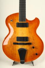 Victor Baker Guitars Model 14 Semi Hollow Model / Honey burst - High Gloss Topcoat 2024