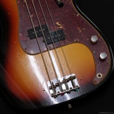 Fender Custom Shop 1966 Precision Bass Journeyman Relic [Faded Bleached 3-Tone Sunburst]_5