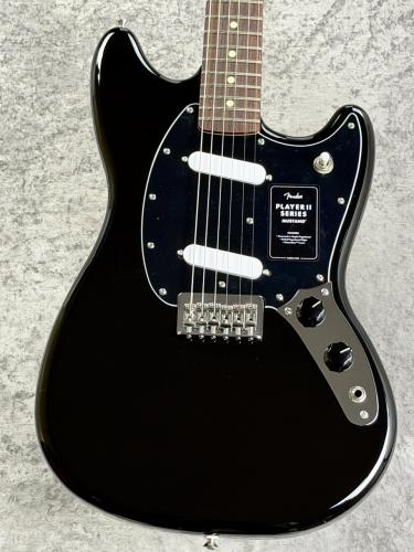 Fender Made in Mexico Player II Mustang - Black - #MX26061059【3.11㎏】