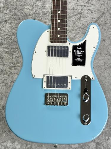 Fender Made in Mexico Player II Telecaster HH/Rosewood -Aquatone Blue - #MX26004049【約3.53kg】