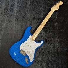 Fender FSR Made in Japan Hybrid II Stratocaster, Maple Fingerboard, Sapphire Blue Transparent_2