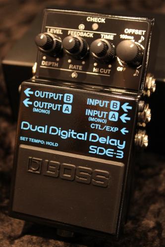 BOSS SDE-3  Dual Digital Delay【新製品】【少量のみ即納可能!!】