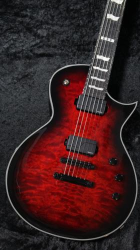 E-II EC QM -See Thru Black Cherry Sunburst-【3.72kg】【48回無金利】