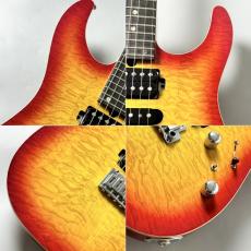 T's 【美杢個体】T's DST-Pro24 HSH 5A Quilt Maple Top/Ash Back/Ebony FB/Cherry Sunburst【USED】_3