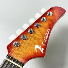 T's 【美杢個体】T's DST-Pro24 HSH 5A Quilt Maple Top/Ash Back/Ebony FB/Cherry Sunburst【USED】_5