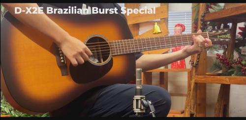 Martin D-X2E Brazilian Burst Special【試奏動画有り】【ONLINE STORE】