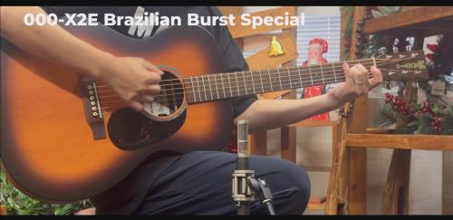 Martin 000-X2E Brazilian Burst Special【試奏動画有り】【ONLINE STORE】