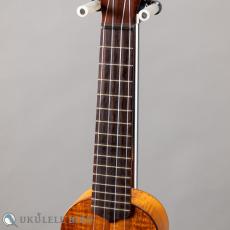 da h（ダ・アッカ） ukulele soprano 14f std. Hawaiian Koa_5