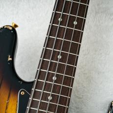 XOTiC XJ-1T 5st Heavy Aged 2-Tone Sunburst Black Filler Matching Head Gold Hardware 〔4.79kg〕〈#3670〉_6