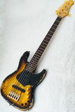 XOTiC XJ-1T 5st Heavy Aged 2-Tone Sunburst Black Filler Matching Head Gold Hardware 〔4.79kg〕〈#3670〉_8