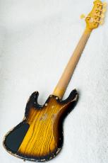 XOTiC XJ-1T 5st Heavy Aged 2-Tone Sunburst Black Filler Matching Head Gold Hardware 〔4.79kg〕〈#3670〉_9