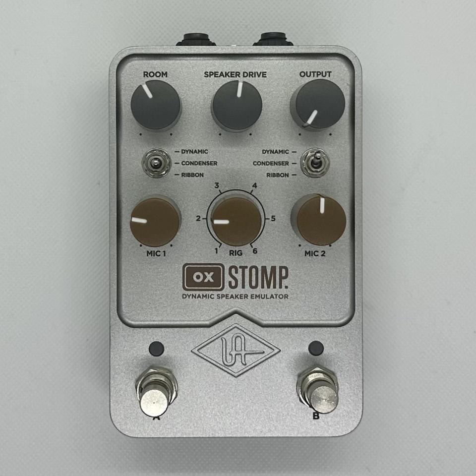 Universal Audio UAFX OX Stomp Dynamic Speaker Emulator 中古