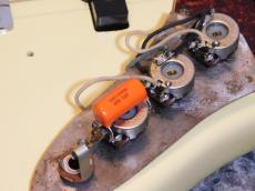 Fender Jazz Bass '67 Olympic White Matching Head "Body Refinish"_10