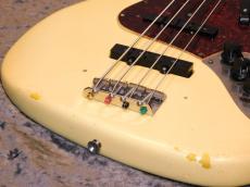 Fender Jazz Bass '67 Olympic White Matching Head "Body Refinish"_12