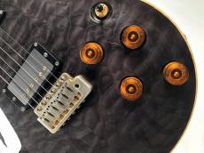 DEAN Hardtail Pro Tremolo Quilt Maple Top -Trans Black-【USED】_4