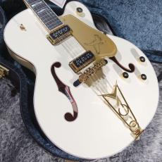 Gretsch G6136-55 Vintage Select Edition '55 Falcon Hollow Body with Cadillac Tailpiece Vintage White_3