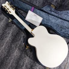 Gretsch G6136-55 Vintage Select Edition '55 Falcon Hollow Body with Cadillac Tailpiece Vintage White_6