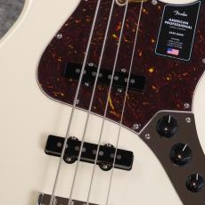 Fender American Professional Jazz Bass - Olympic White/R -【4.18kg】【#US26052440】_3