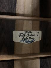 YAMAHA L-51 Folk Custom 1 Order Made Terry Nakamoto!YAMAHA ハードケース付き!_15