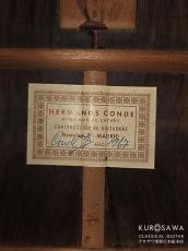 Conde Hermanos [コンデ・エルマノス] Hermanos Conde エルマノス・コンデ 1967年製 松・ハカランダ(中南米ローズウッド) Media Luna 【日本総本店2F 在庫品】_4