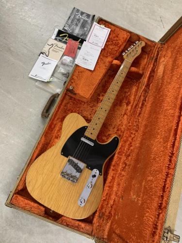 Fender USA 52 Telecaster NAT 2008年製 ツイードハードケース付き! American Vintage Series