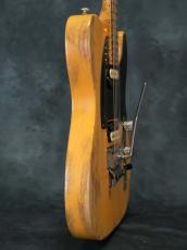 Luxxtone Guitars Choppa T Floyd Rose Ash Maple Heavy Aging_16