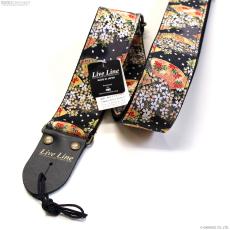 Live Line 50ミリ幅ストラップ LS2400OG2 和風扇/ちりめん風