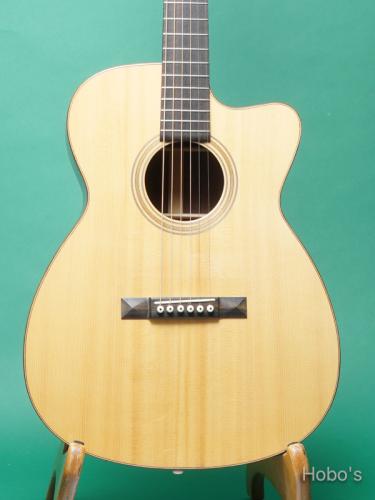 Hobo's Works (岡 健男) OM-28 Cutaway "Premium Adirondack Spruce Top"
