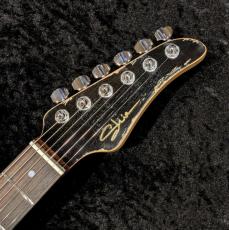 Shue Guitars New Classic T TM80 / Seaform Green Over Sunburst_4