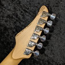 Shue Guitars New Classic T TM80 / Seaform Green Over Sunburst_5